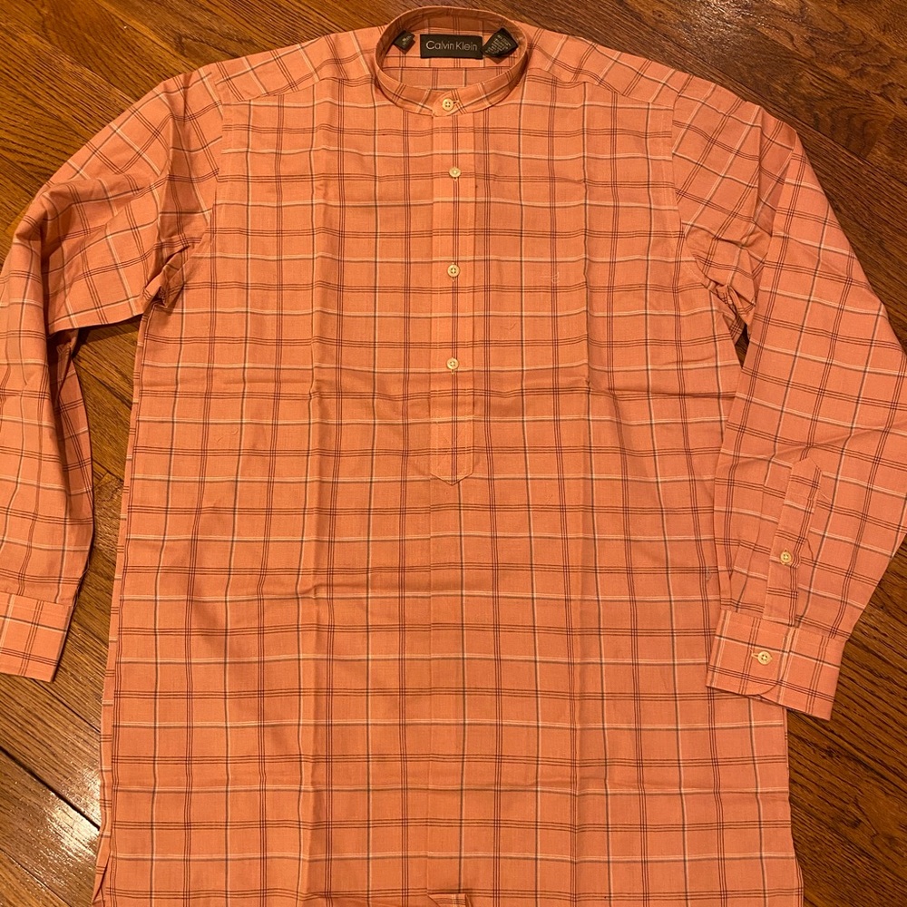 Clavin Klein Men Shirt Dress African Design